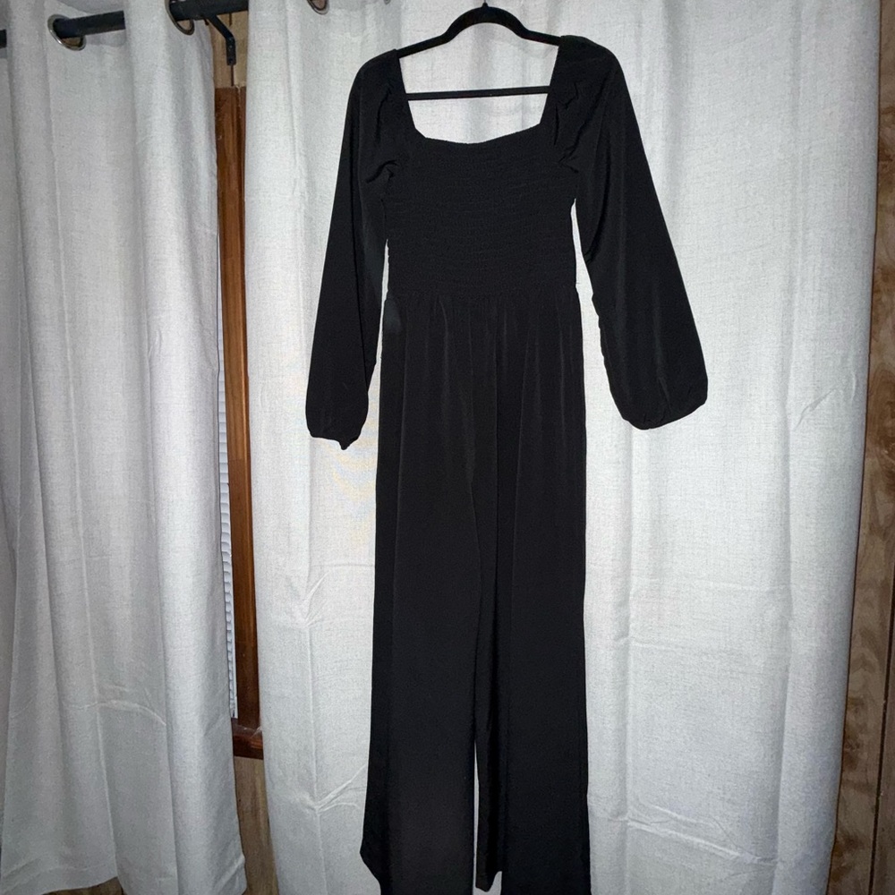 Lily Rose Black Long Sleeve Jumpsuit